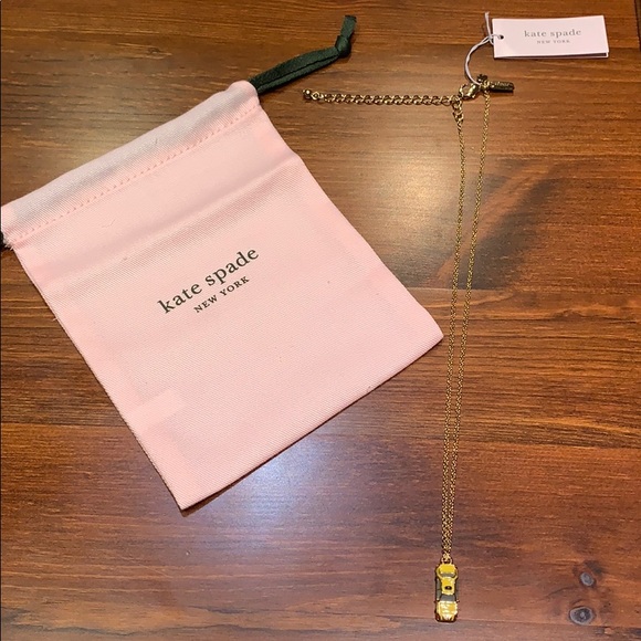 🆕Kate Spade NY ma cherie Taxi Pendant Necklace - Picture 5 of 7